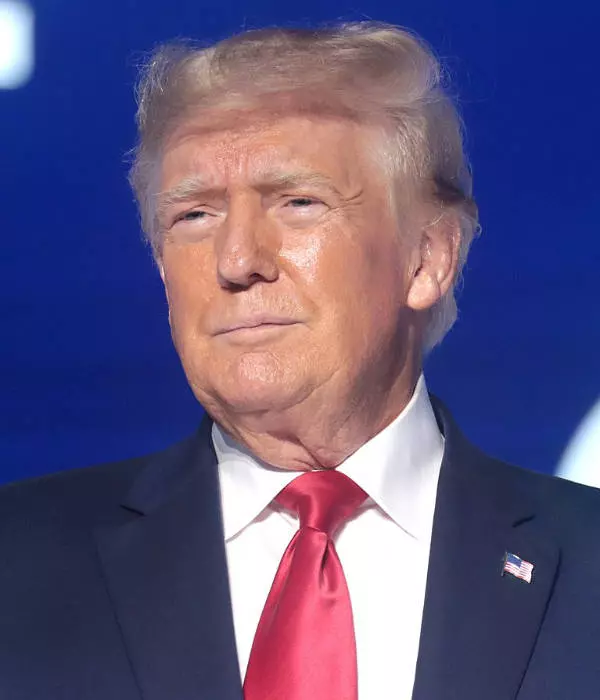 Portraitfoto von Donald Trump